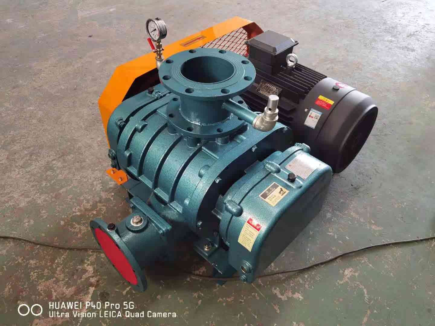 羅茨風(fēng)機(jī) 發(fā)貨山西羅茨風(fēng)機(jī)XQSSR1005.5KW 2臺(tái)(圖1)